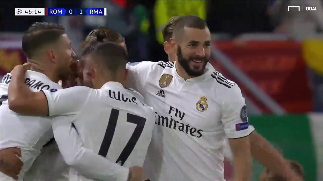 Roma vs Real Madrid (0-2) UEFA Champions League Highlights